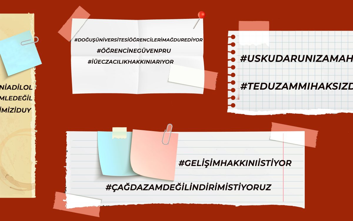 İfade, Eylem, Örgütlenme: Öğrenciler Online!