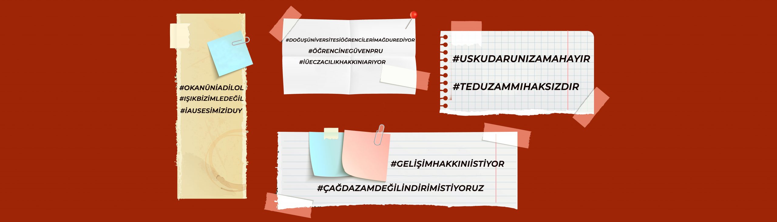 Torn Paper Banner Set