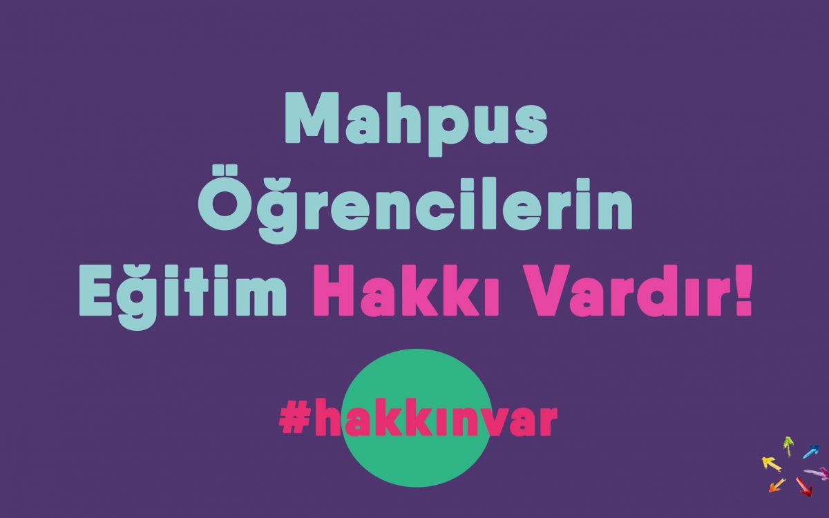 Mahpus Öğrencilerin Öğrenim Hakkı Vardır! İçeriye Ses Ver! #HakkınVar