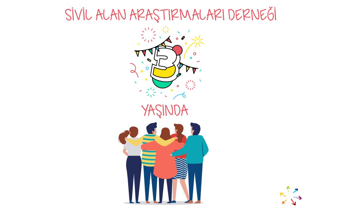 Sivil Alan Araştırmaları Derneği 3 Yaşında!